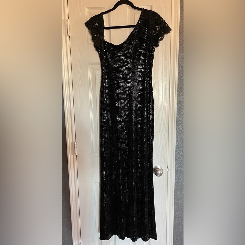 Vintage Sophie Sitbon Paris Black Dress